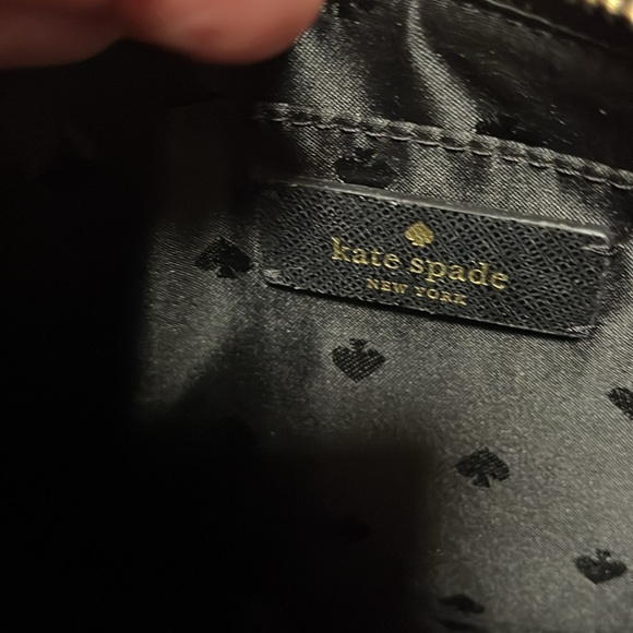 Kate Spade Black Crossbody Glitter Bag. - Picture 7 of 8
